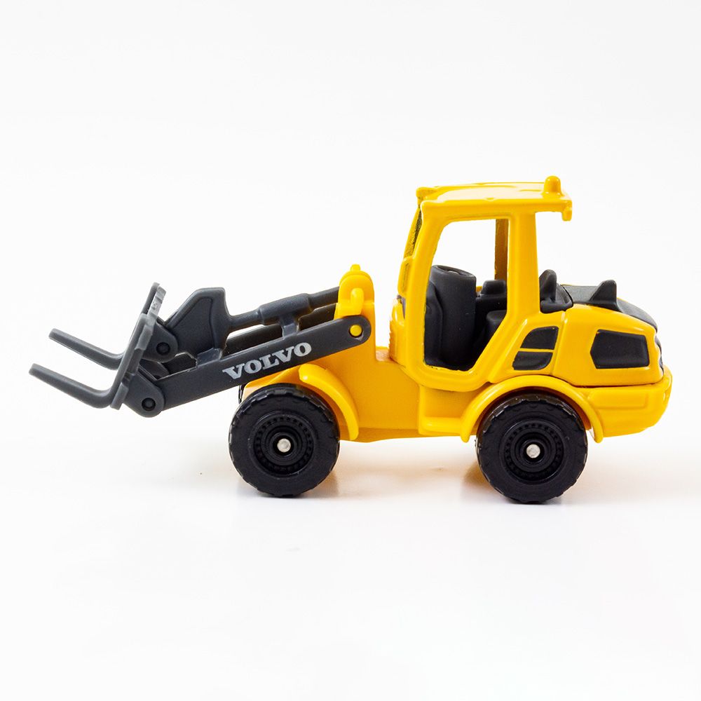 Maisto - Volvo Blister Pack Fork Lift Truck - Yellow