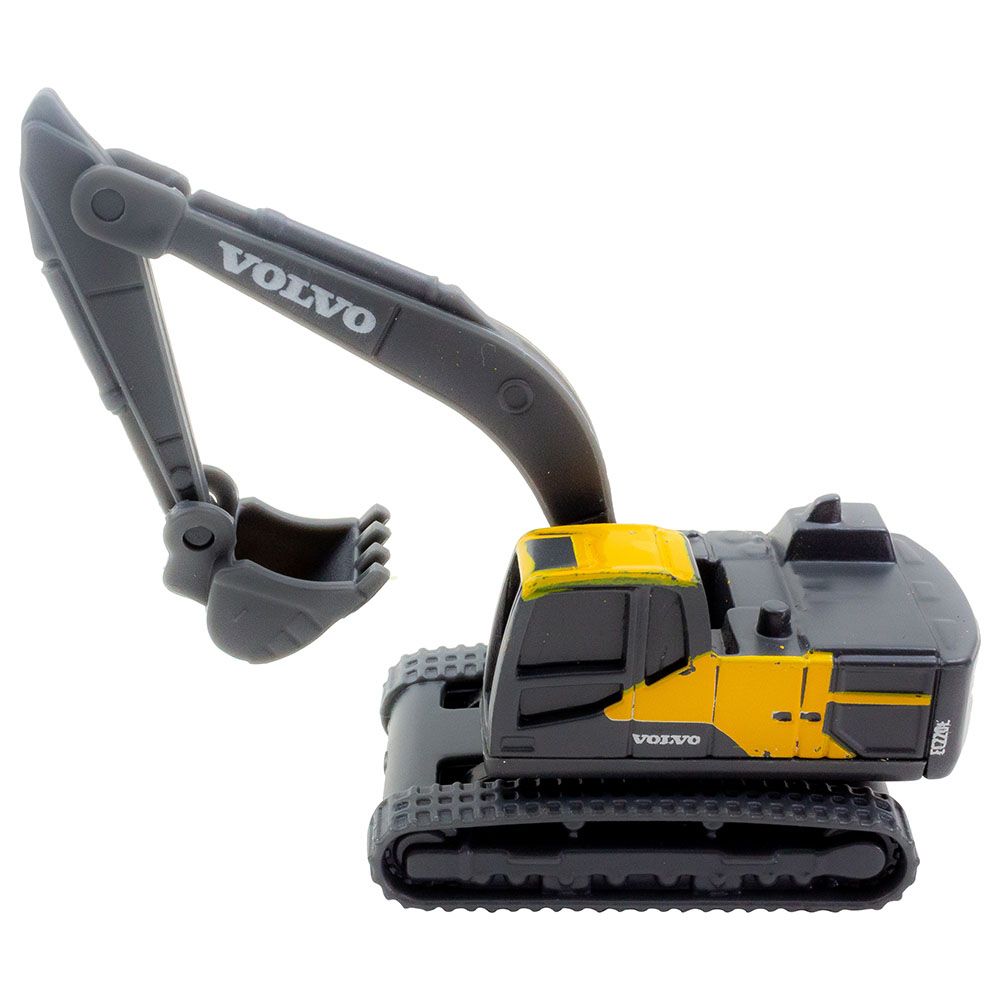 Maisto - Volvo Blister Pack Excavator - Grey