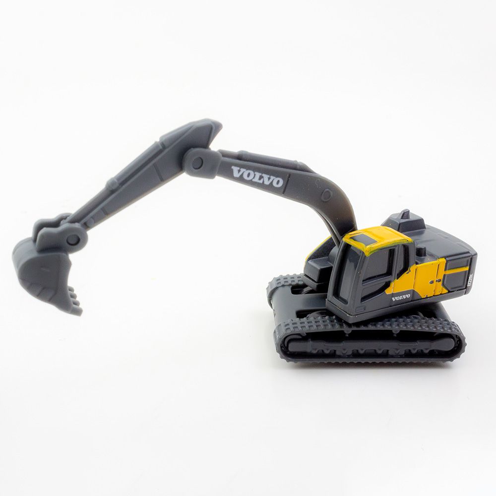 Maisto - Volvo Blister Pack Excavator - Grey