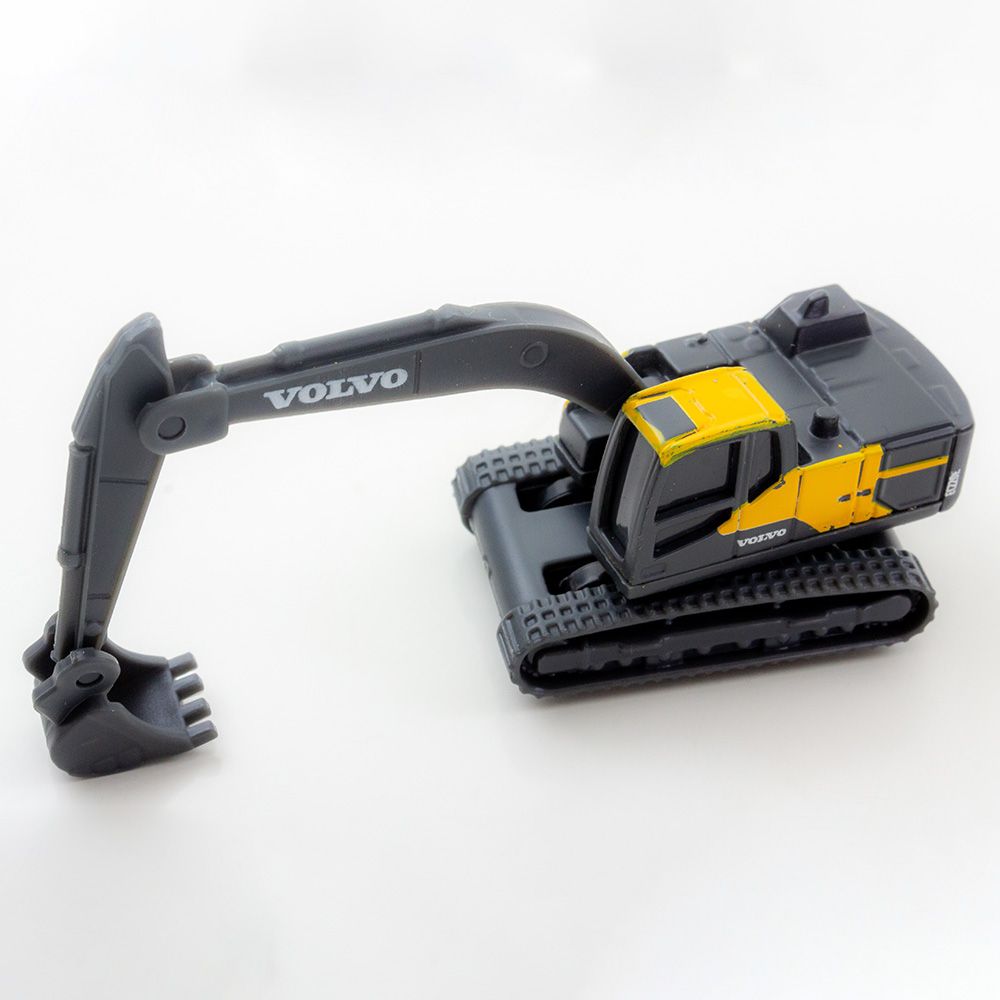 Maisto - Volvo Blister Pack Excavator - Grey