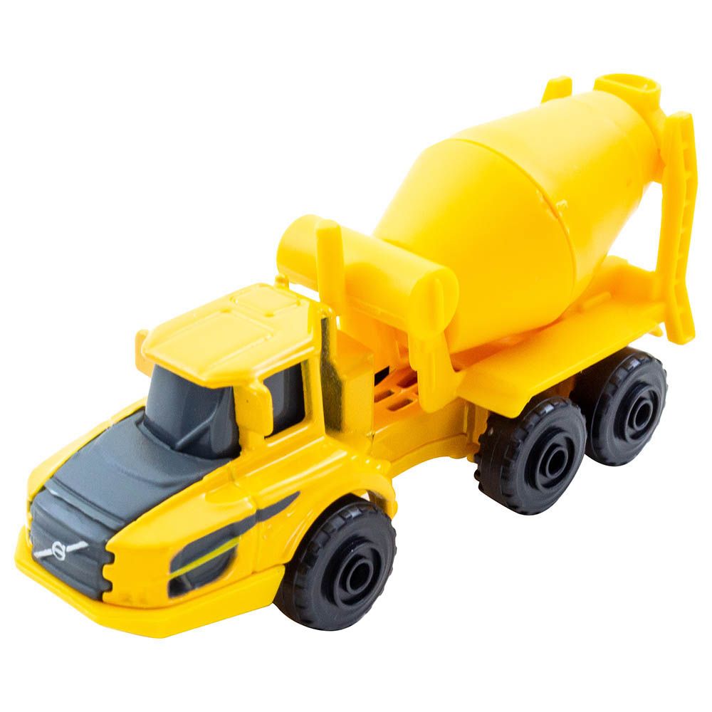 Maisto - Volvo Blister Pack Concrete Mixer - Yellow