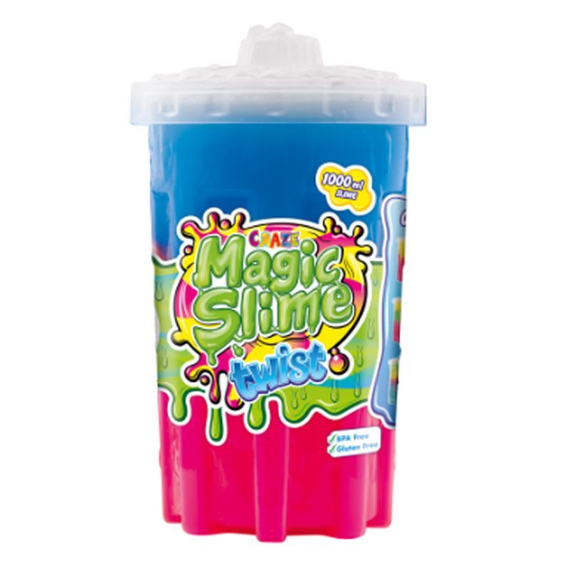 Craze Magic Slime - Twist - Blue Pink