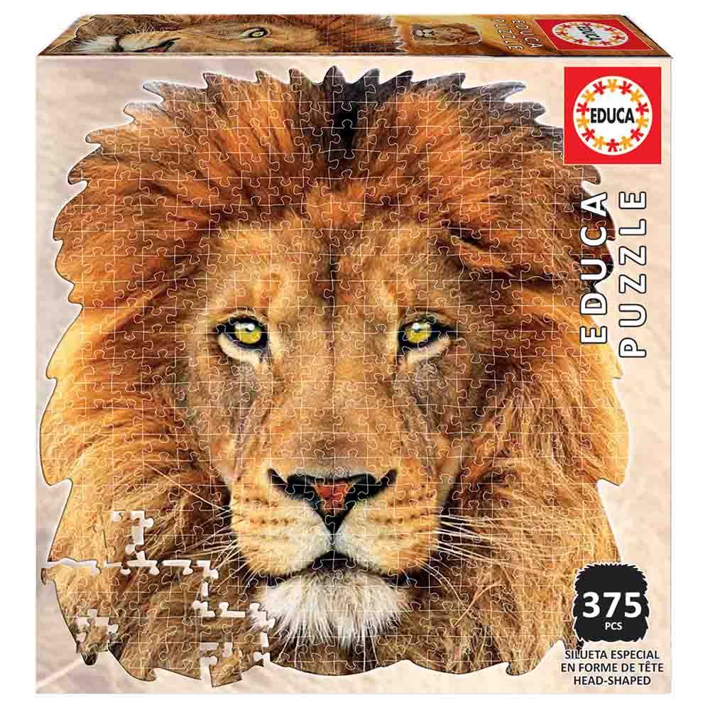 Educa - Lion Face Shaped Puzzle - 375pc