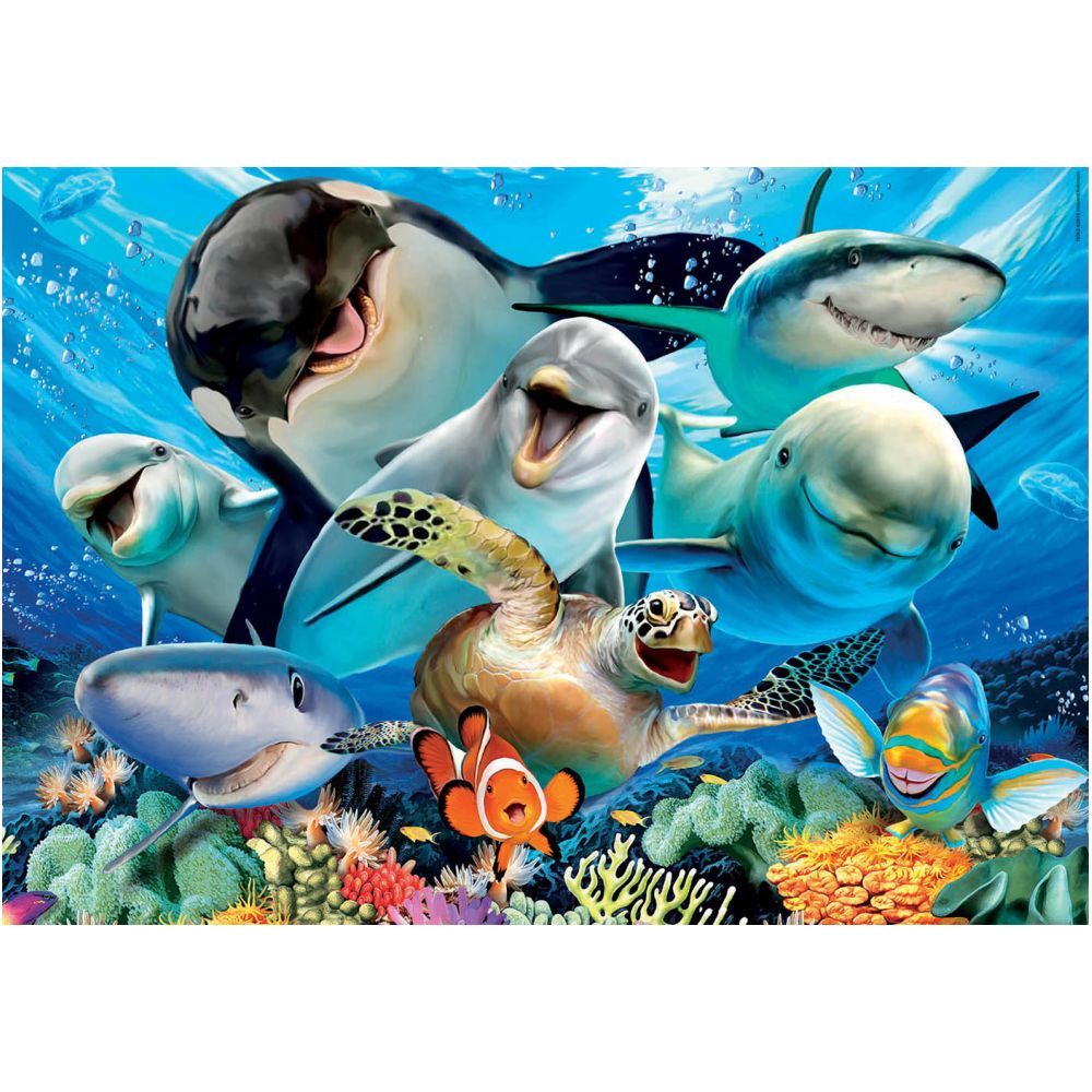 Educa Puzzles - 100 Underwater Selfie