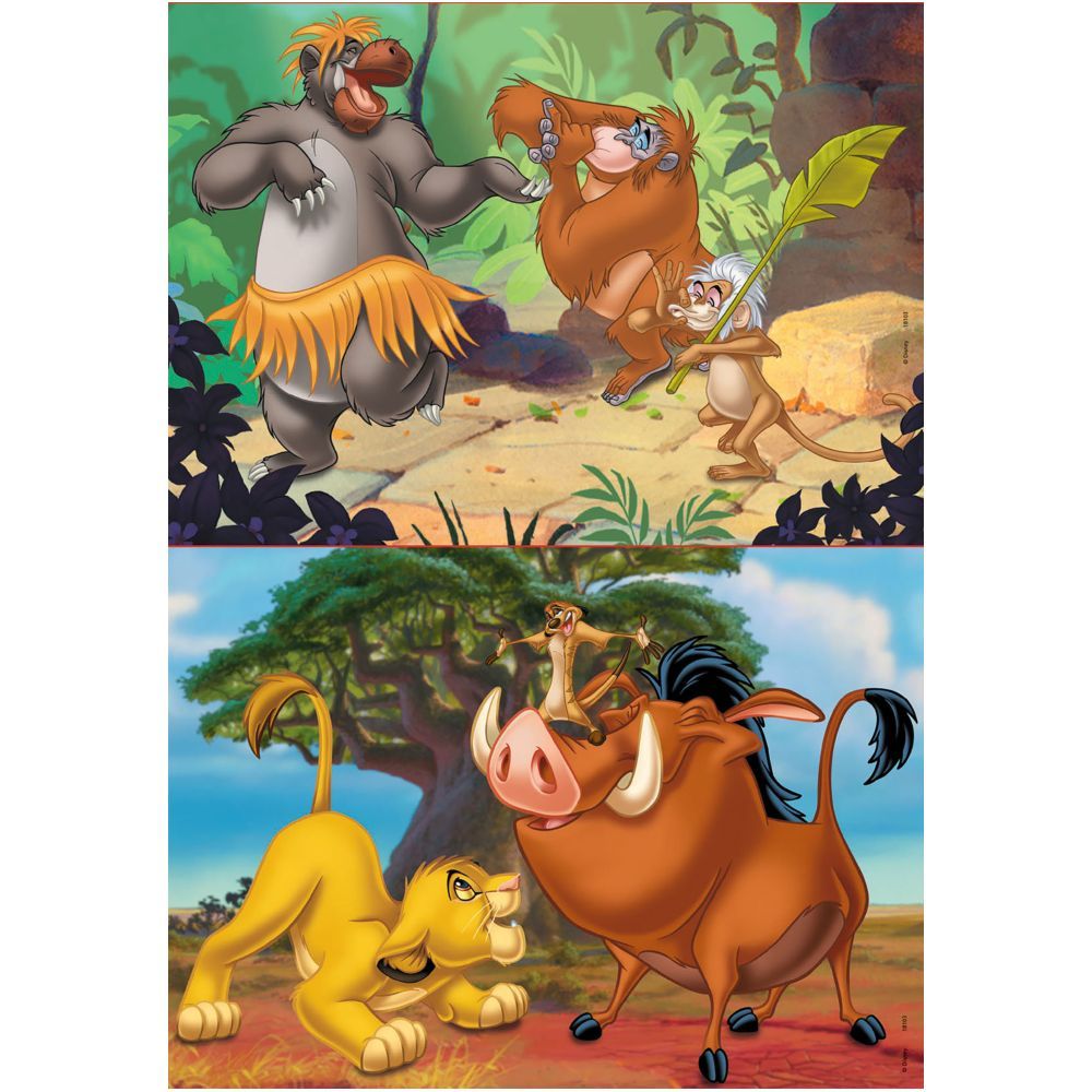 Educa Puzzles - 2X20 Disney Animals