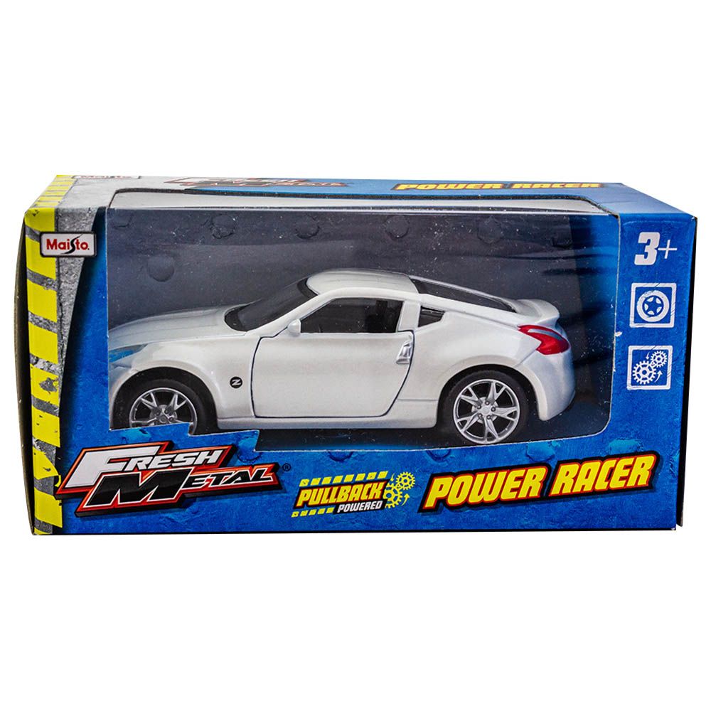 Maisto - Power Racer Nissan 370Z - White