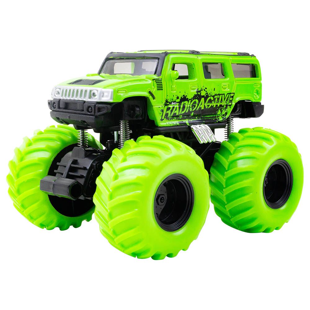 Maisto - Pullback Powered Earth Shockers - Light Green