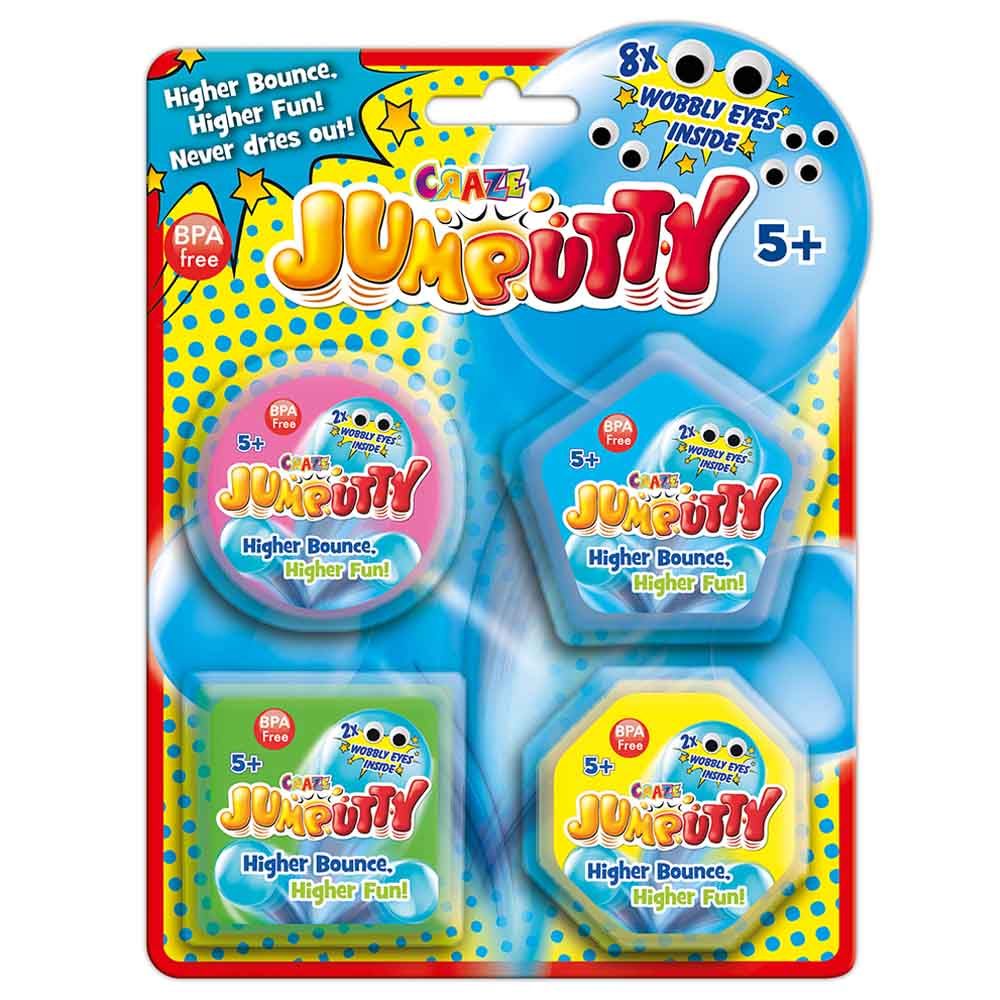 Craze Jumputty - Jumping Putty - 4pcs