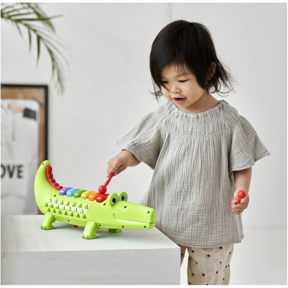 Fisher Price - Crocodile Xylophone - Green