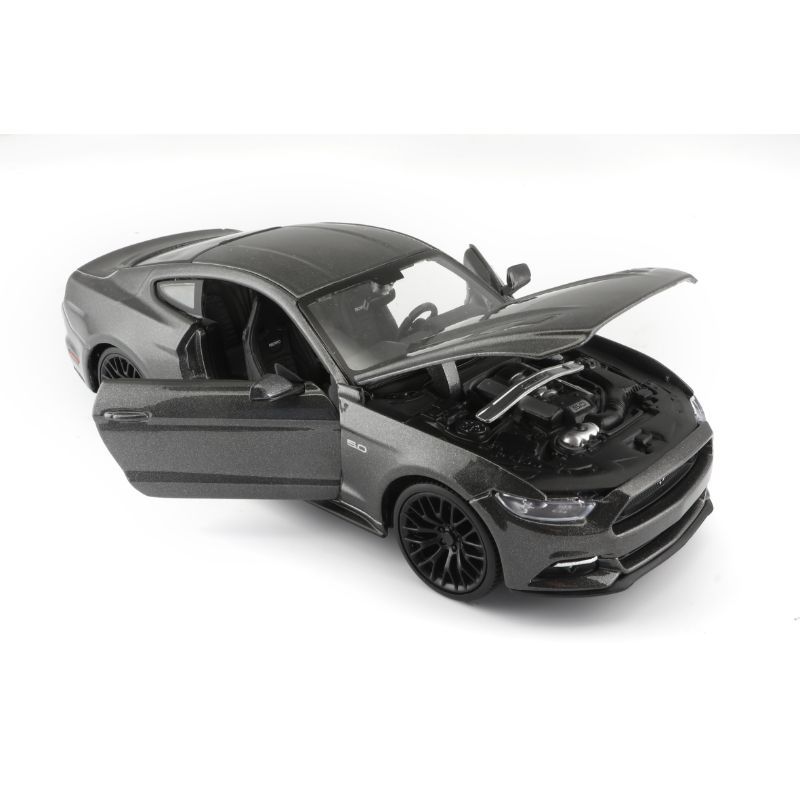 Maisto - 1:24 2015 Ford Mustang GT - Dark Grey