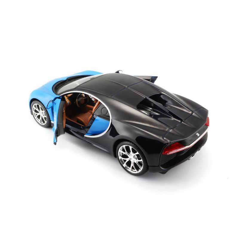 Maisto 1:24 Special Edition Bugatti Chiron - Blue & Black