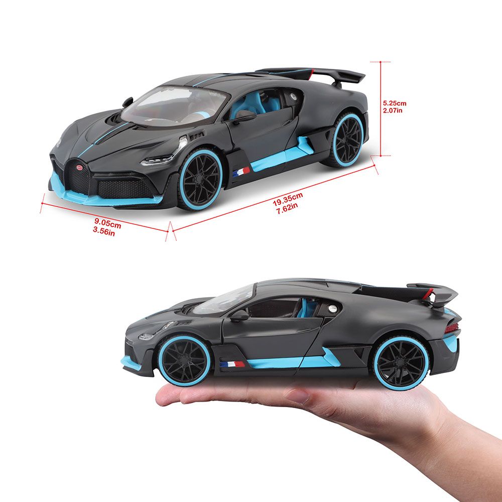 Maisto - 1:24 Scale Special Edition Bugatti Divo - Black