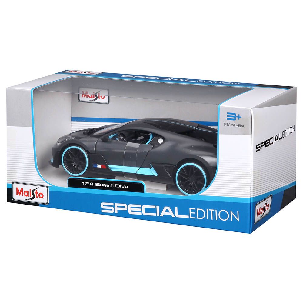 Maisto - 1:24 Scale Special Edition Bugatti Divo - Black