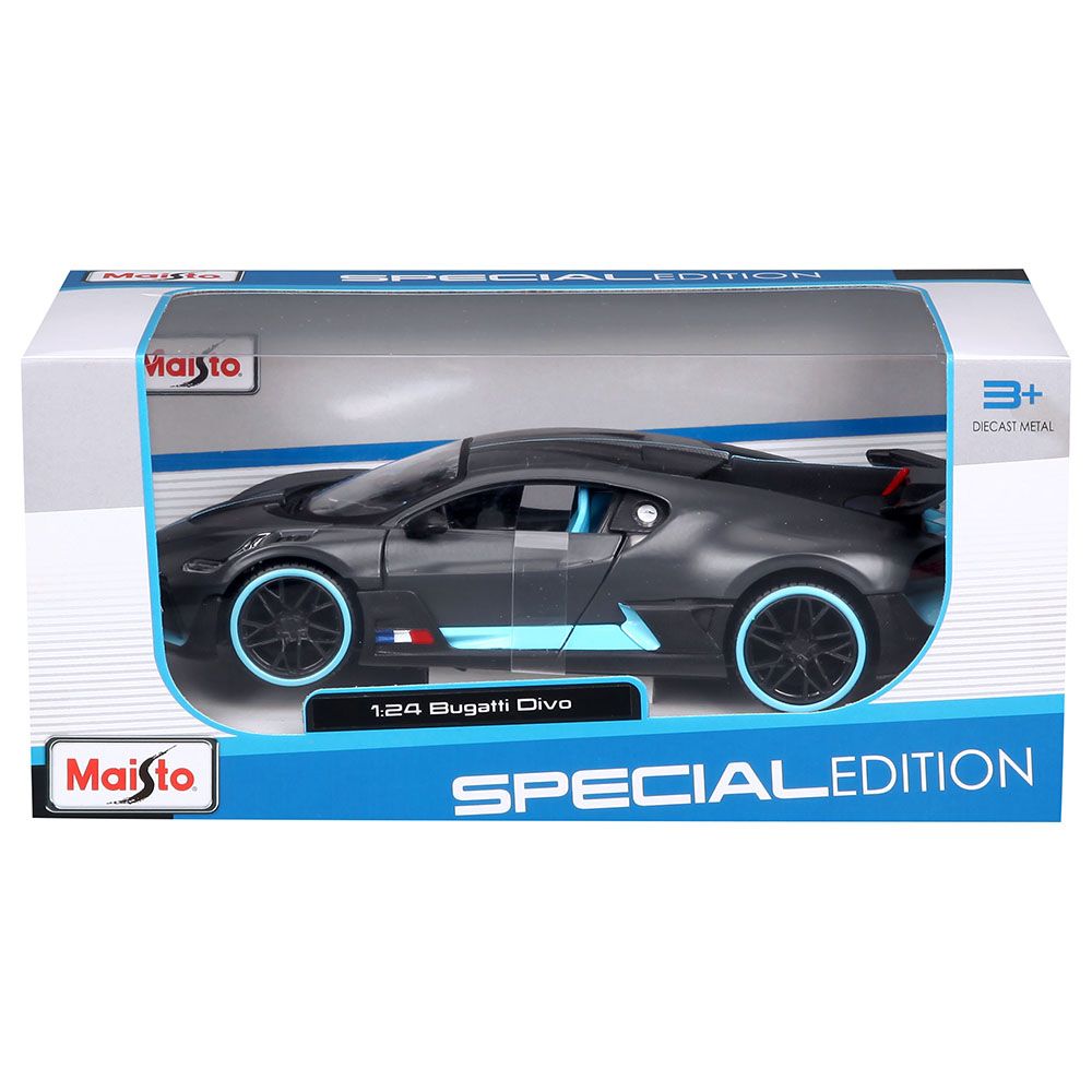 Maisto - 1:24 Scale Special Edition Bugatti Divo - Black