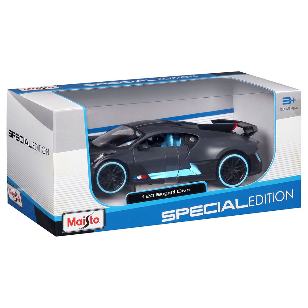 Maisto - 1:24 Scale Special Edition Bugatti Divo - Black