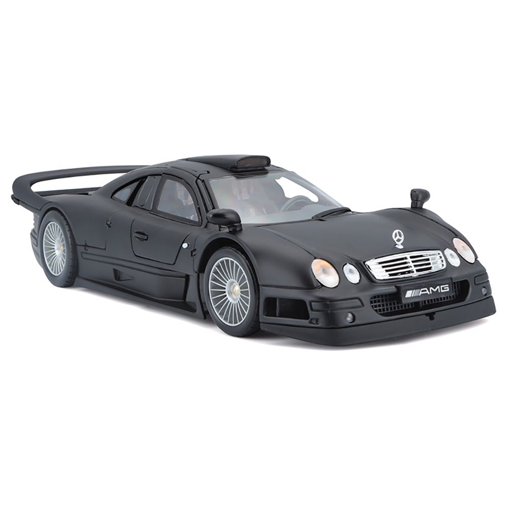 Maisto - 1:18 Scale Mercedes CLK GTR Street Version - Black