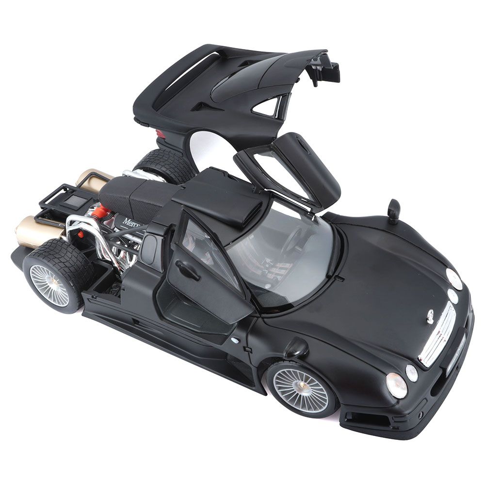 Maisto - 1:18 Scale Mercedes CLK GTR Street Version - Black