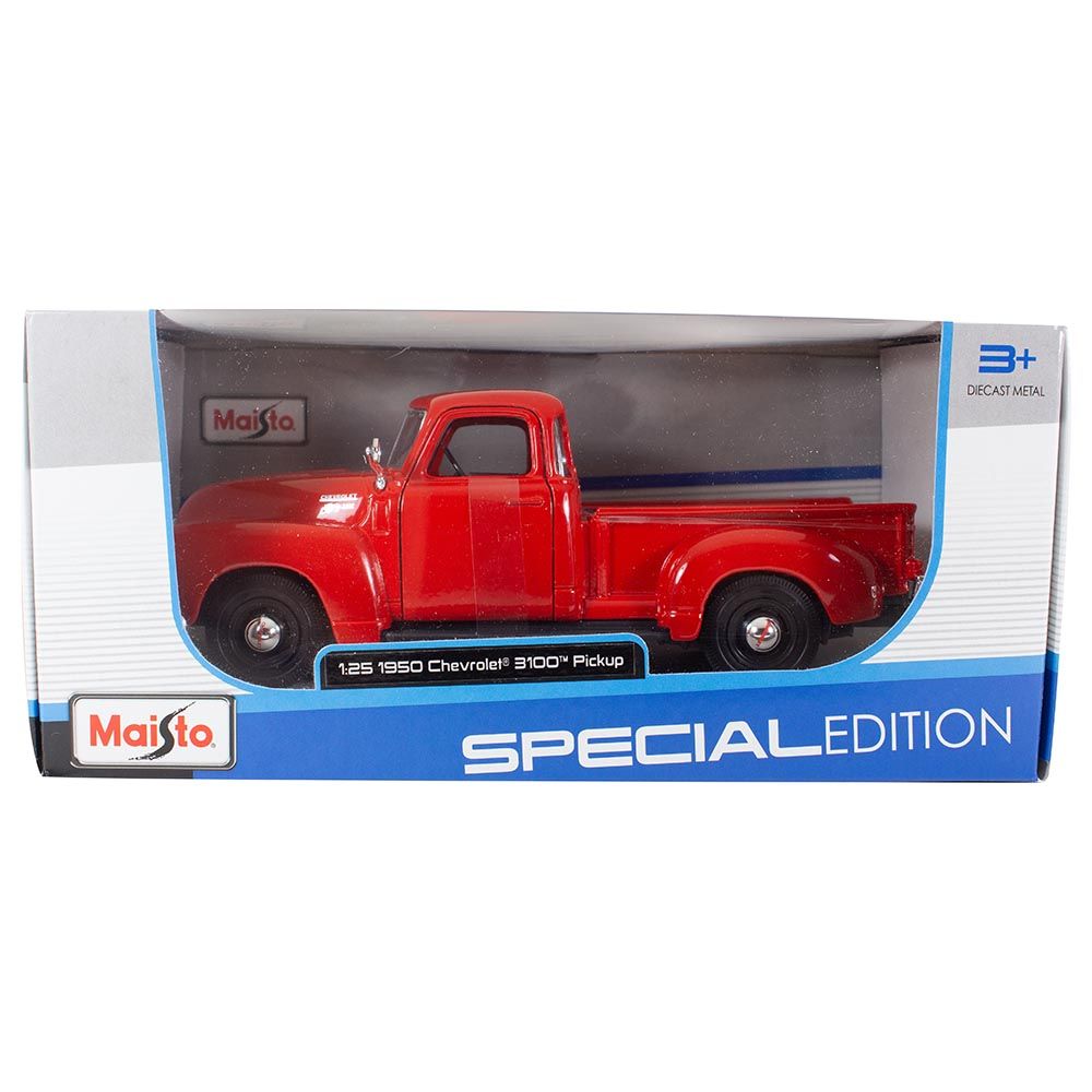 Maisto - 1950 Chevrolet 3100 Pickup Special Edition - Red