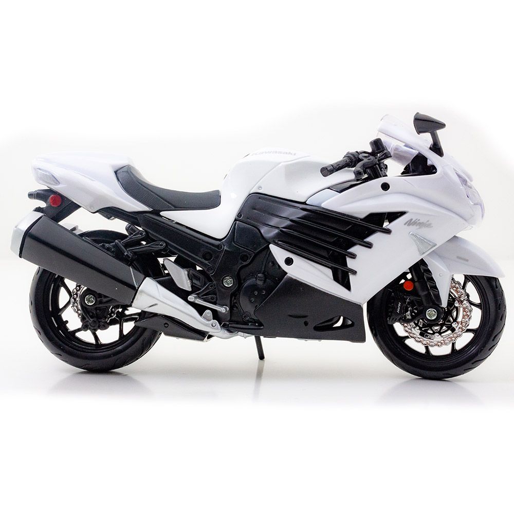 Maisto - Kawasaki Ninja Zx 14R - Black/White