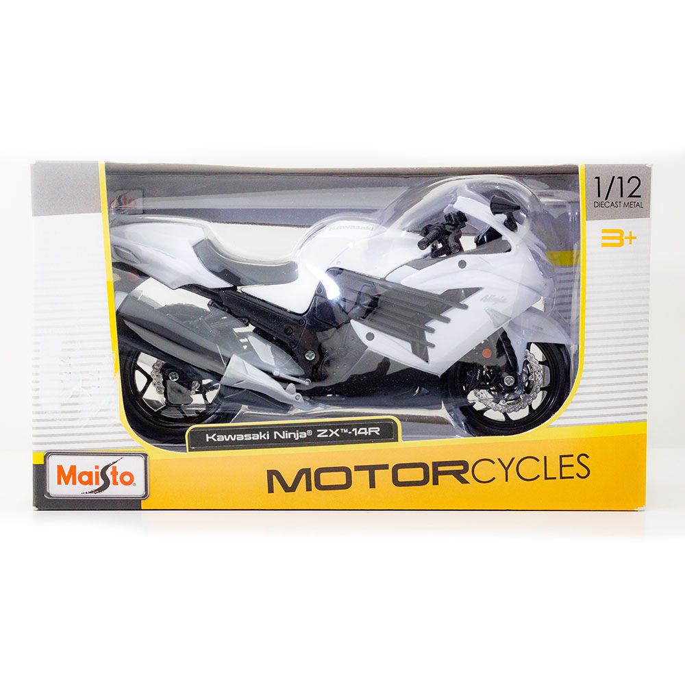 Maisto - Kawasaki Ninja Zx 14R - Black/White