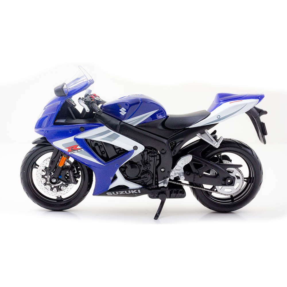 مايستو دراجة نارية سوزوكي Gsx R750 أسود وأزرق وأبيض