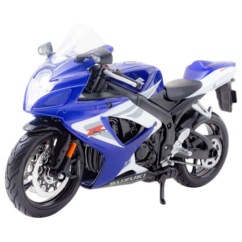 مايستو دراجة نارية سوزوكي Gsx R750 أسود وأزرق وأبيض