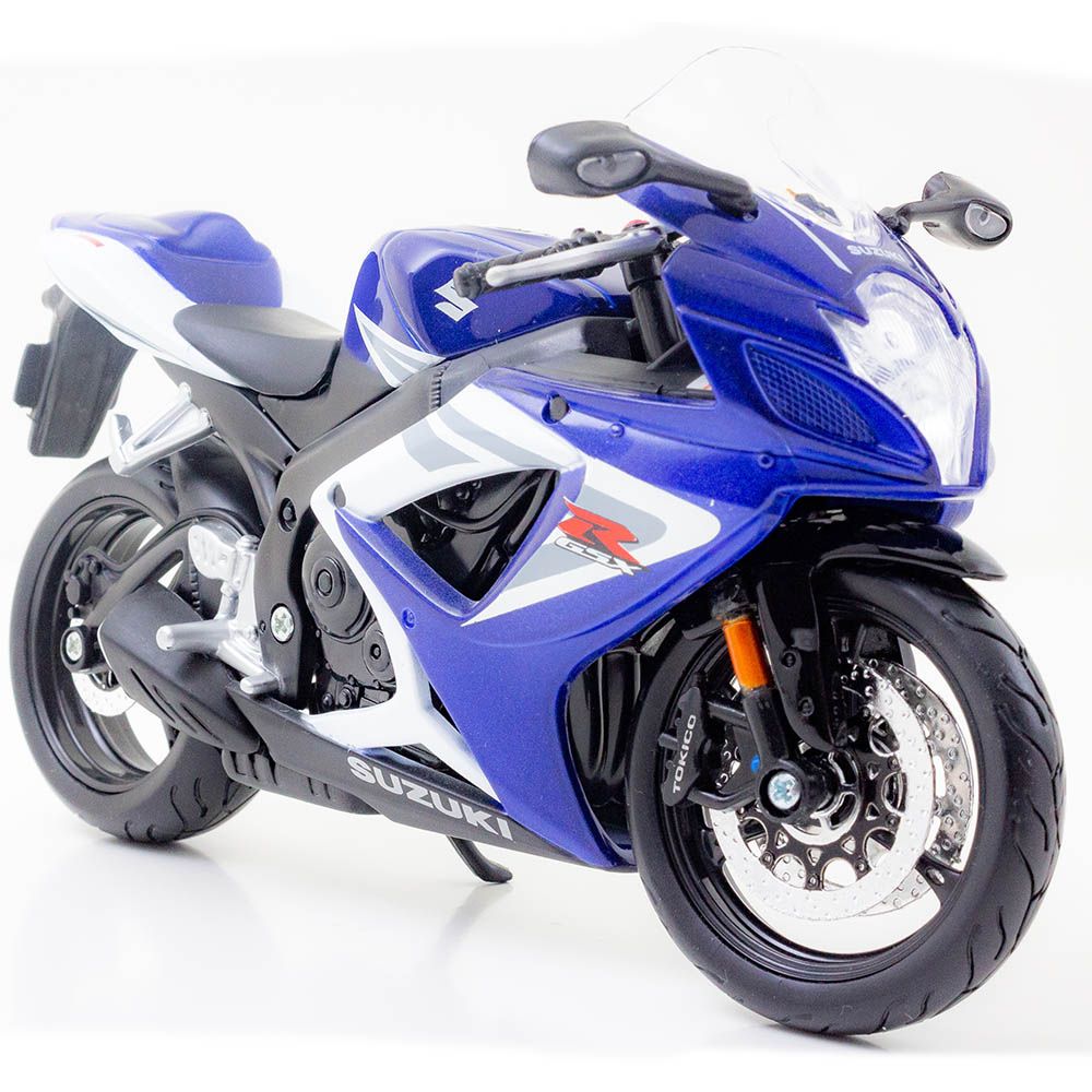 مايستو دراجة نارية سوزوكي Gsx R750 أسود وأزرق وأبيض