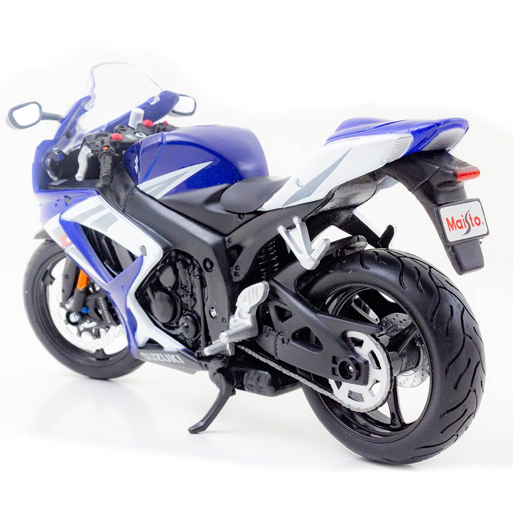 Maisto - Suzuki Gsx - R750 - Black, Blue/White