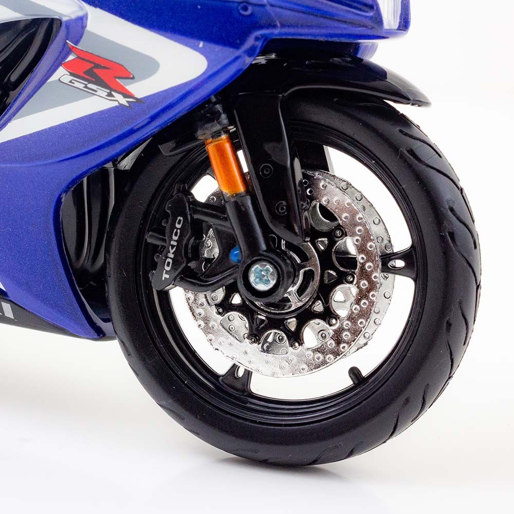 Maisto - Suzuki Gsx - R750 - Black, Blue/White