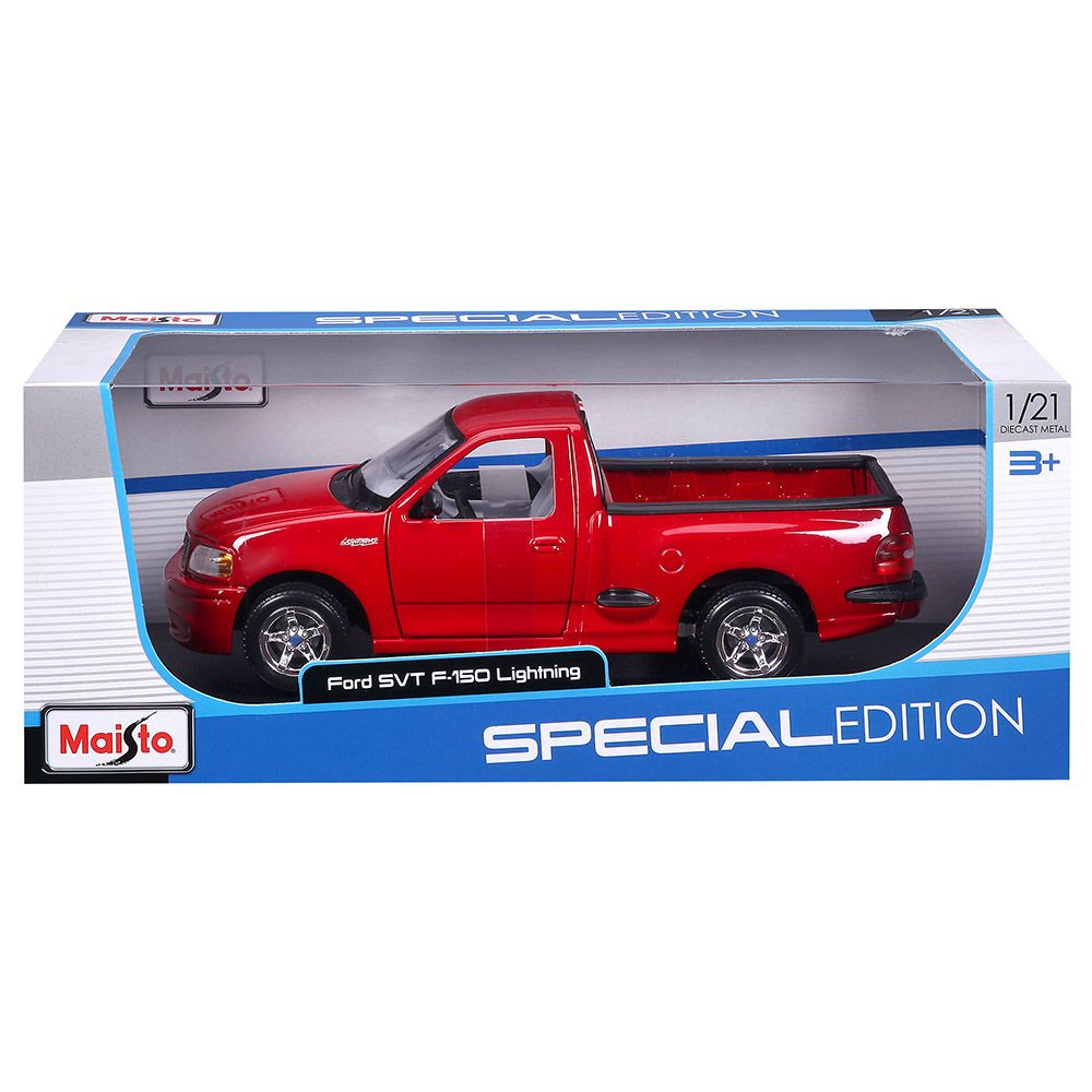 Maisto - 1:21 Scale Ford SVT F 150 Lighting Car - Red