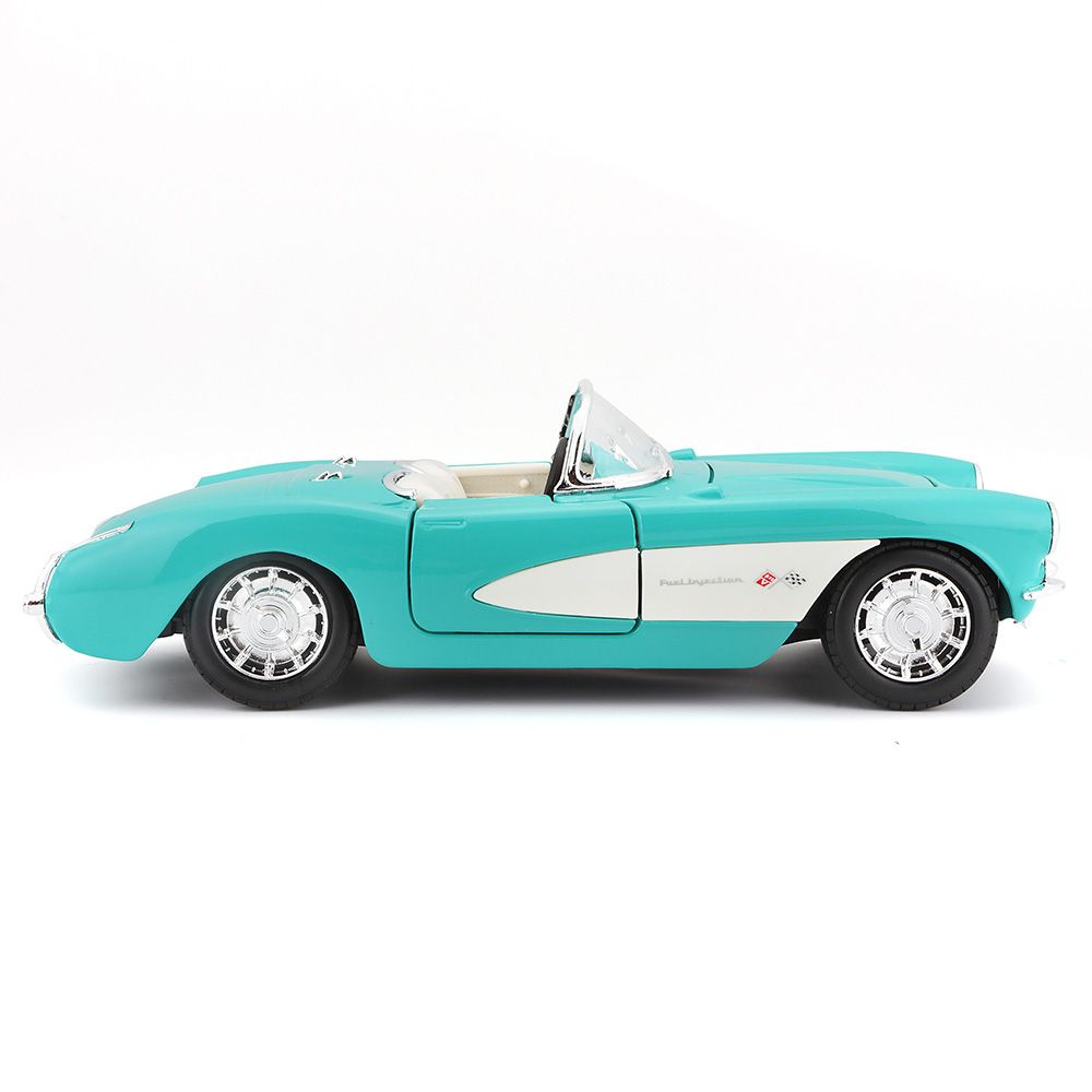 Maisto - 1:24 Scale 1957 Chevrolet Corvette Car - Green