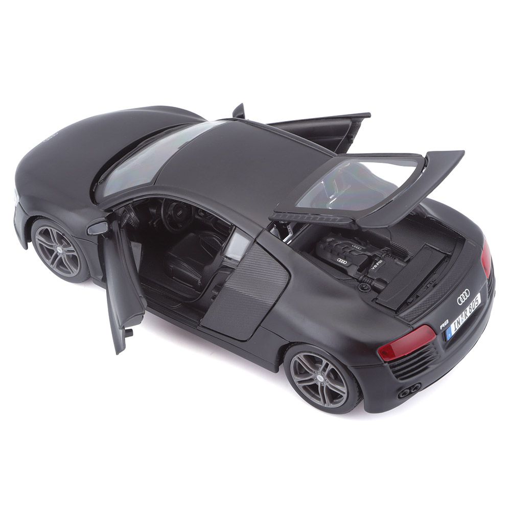 Maisto - 1:24 Scale - Special Edition Audi R8 - Black