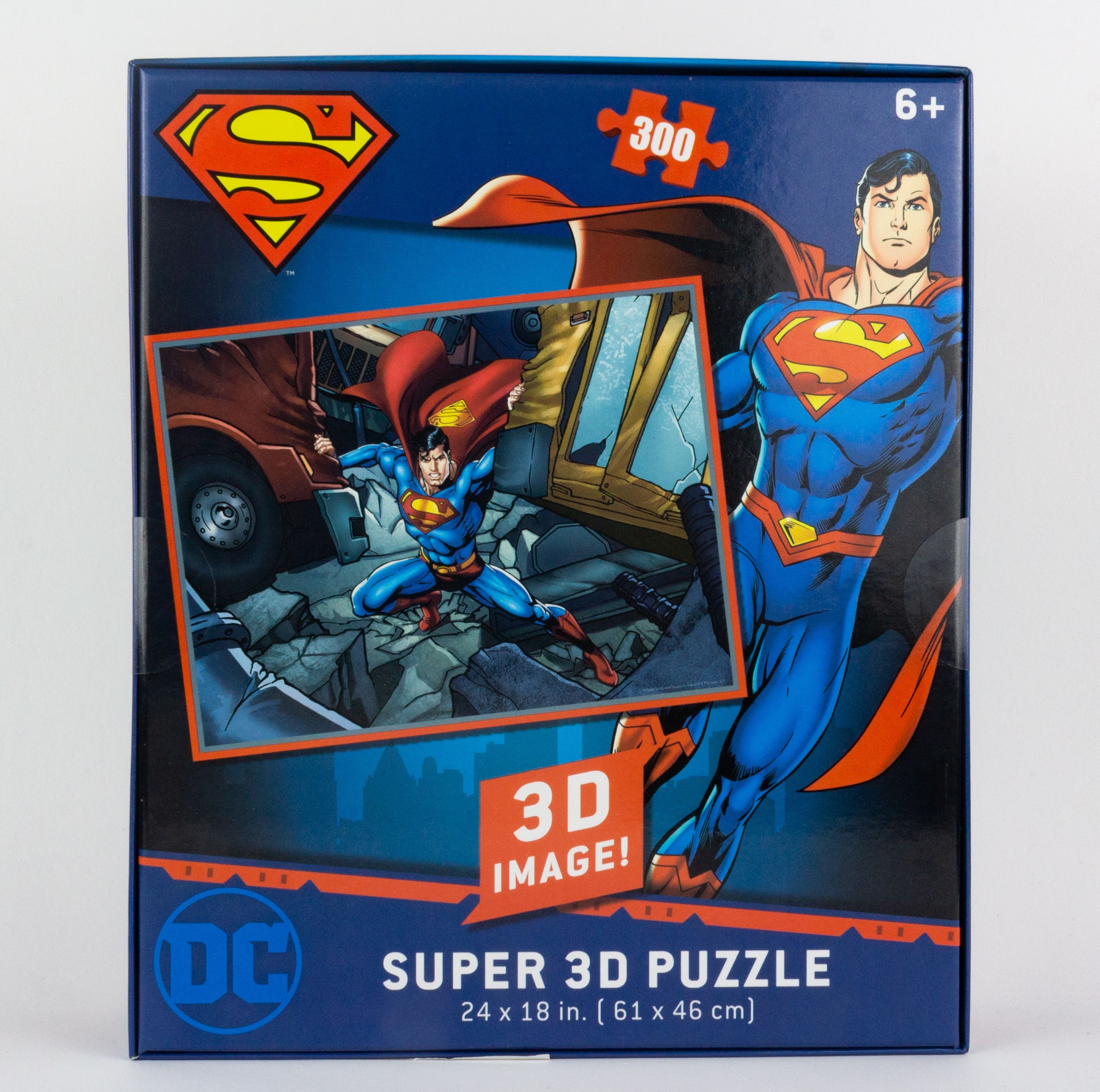 Prime3D - Superman Strength 3D Puzzle - 300 Pcs