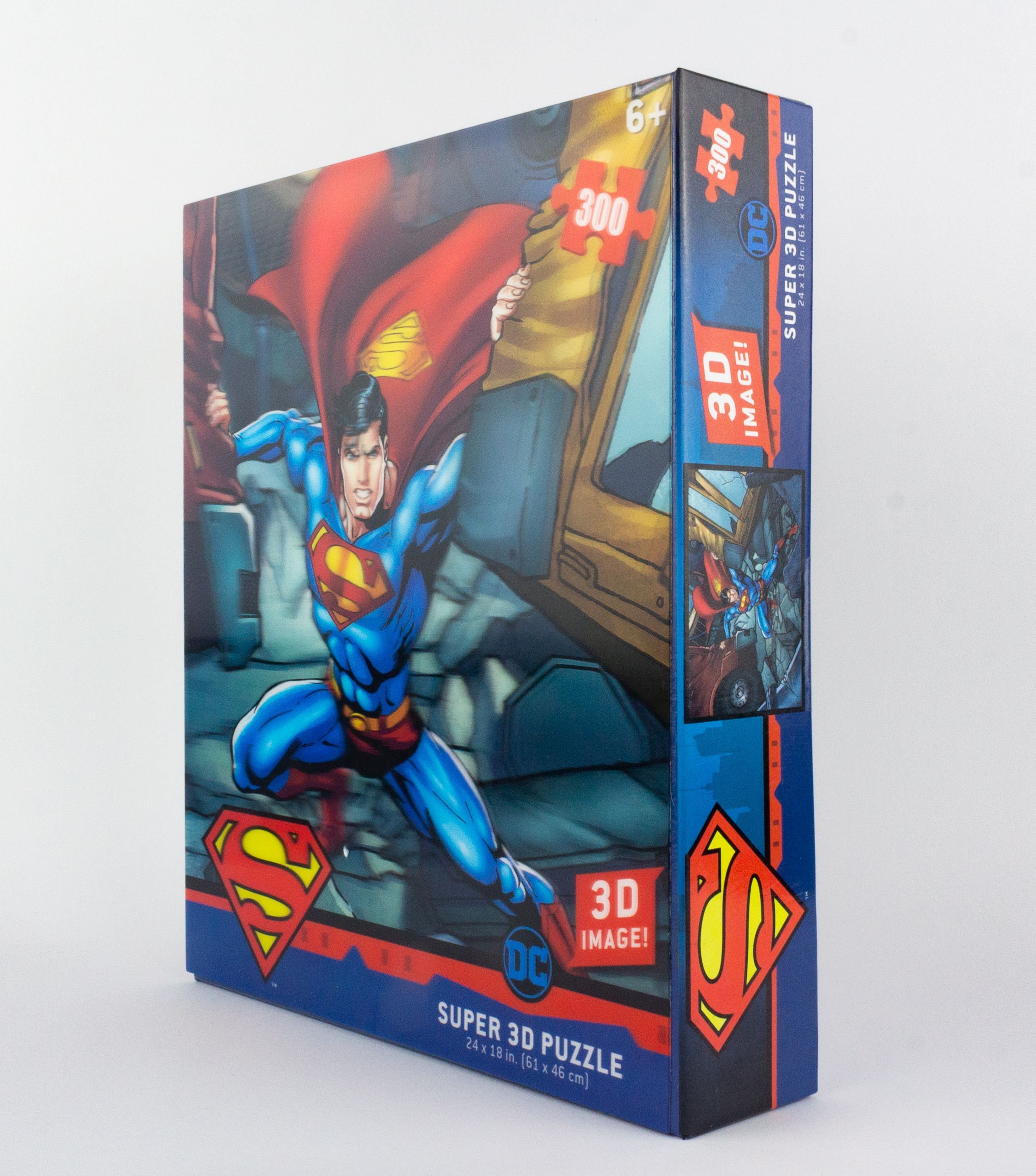 Prime3D - Superman Strength 3D Puzzle - 300 Pcs