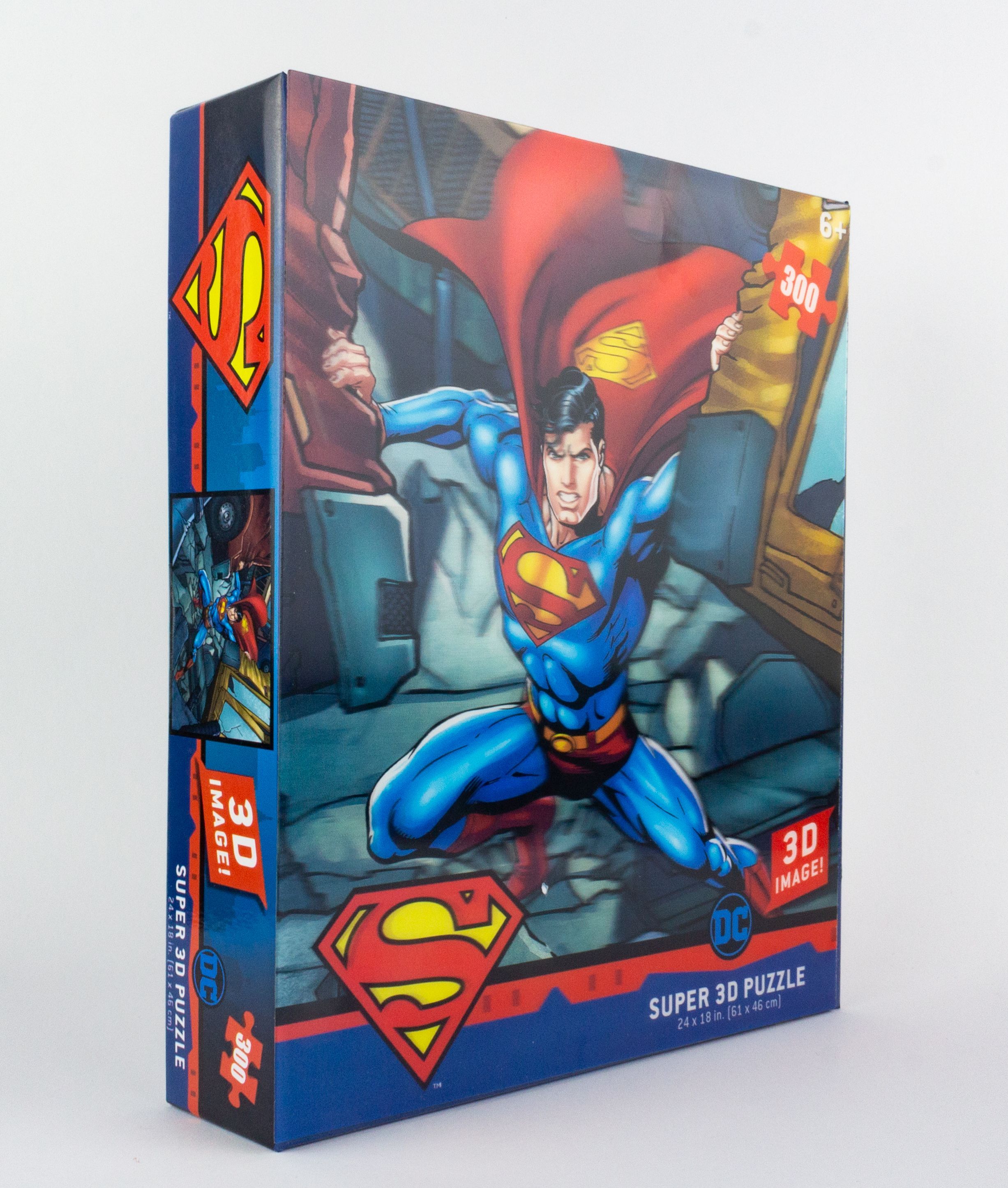 Prime3D - Superman Strength 3D Puzzle - 300 Pcs