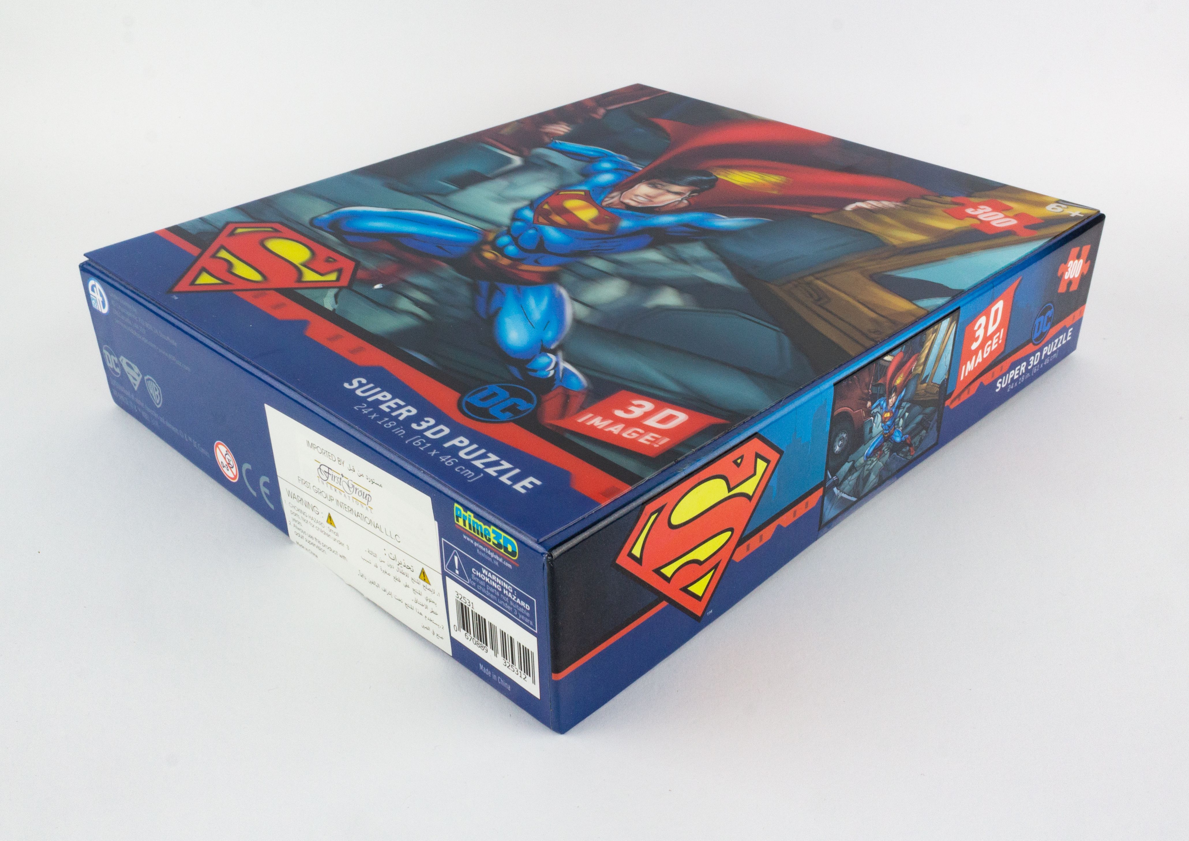 Prime3D - Superman Strength 3D Puzzle - 300 Pcs