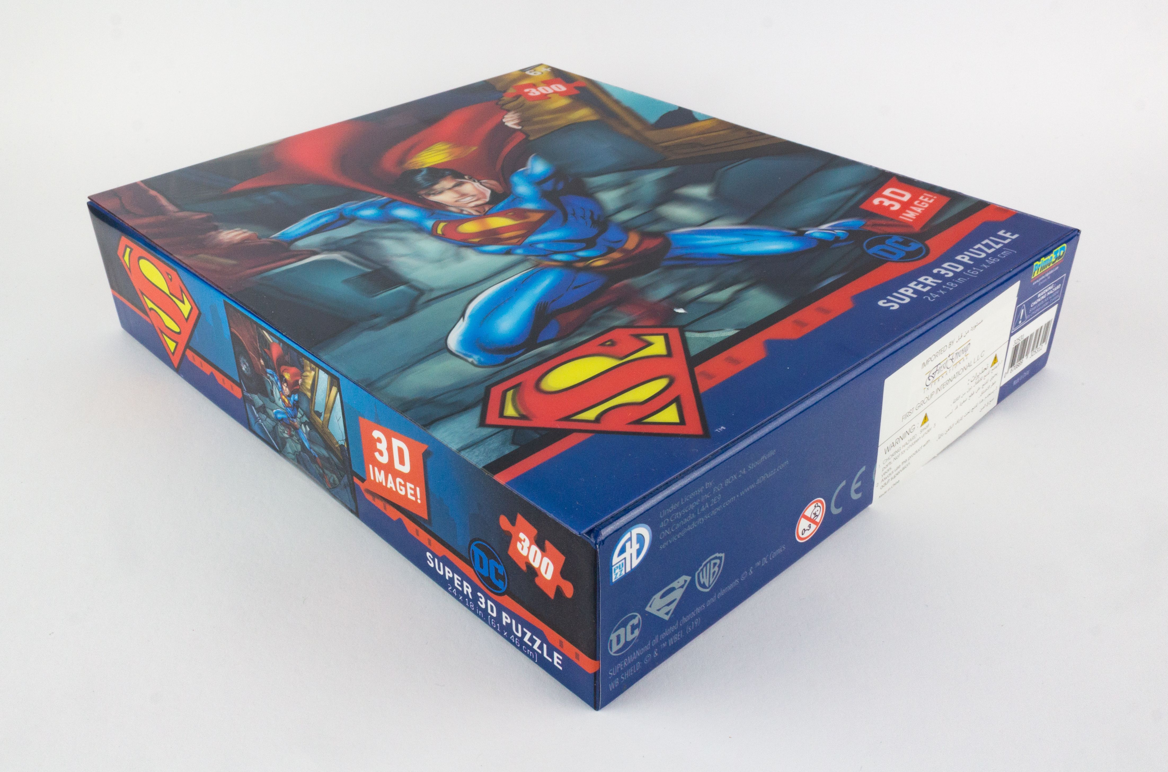 Prime3D - Superman Strength 3D Puzzle - 300 Pcs