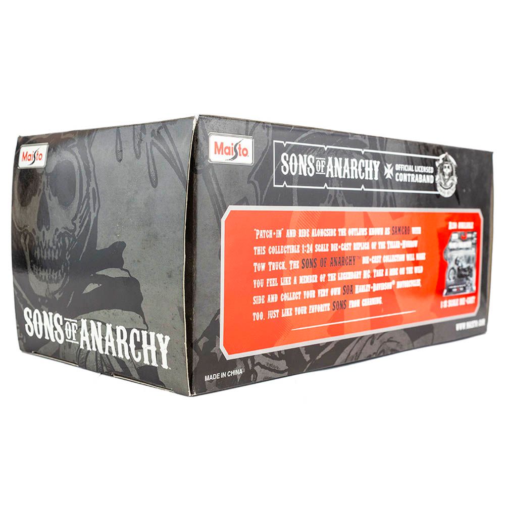 Maisto - 1:24 Scale - 'Sons Of Anarchy' Tow Truck - White