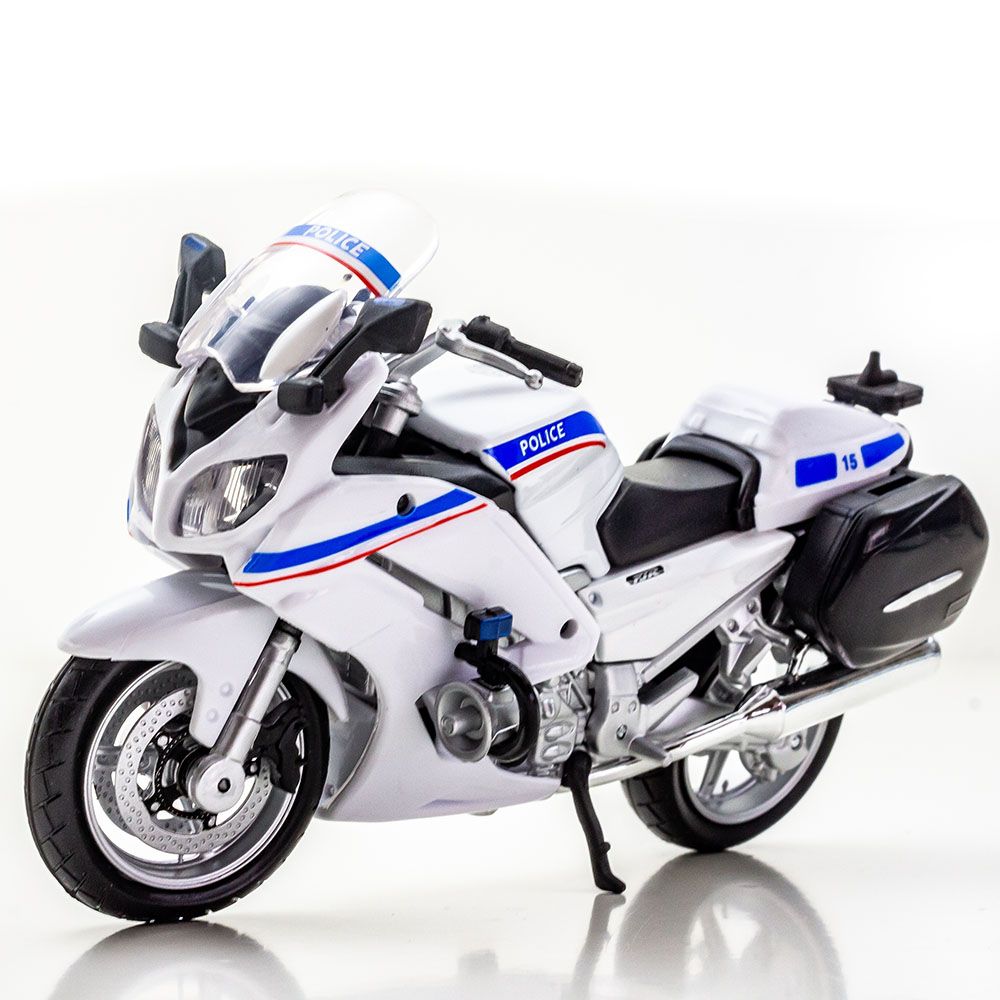 Maisto - Police Motorcycles Yamaha Fjr1300A - White