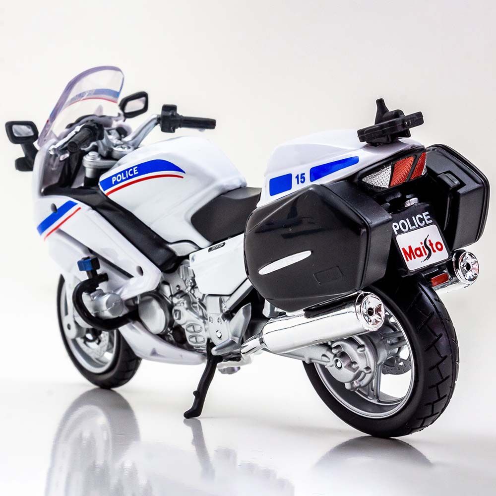 Maisto - Police Motorcycles Yamaha Fjr1300A - White