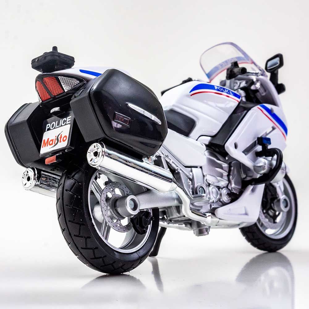 Maisto - Police Motorcycles Yamaha Fjr1300A - White