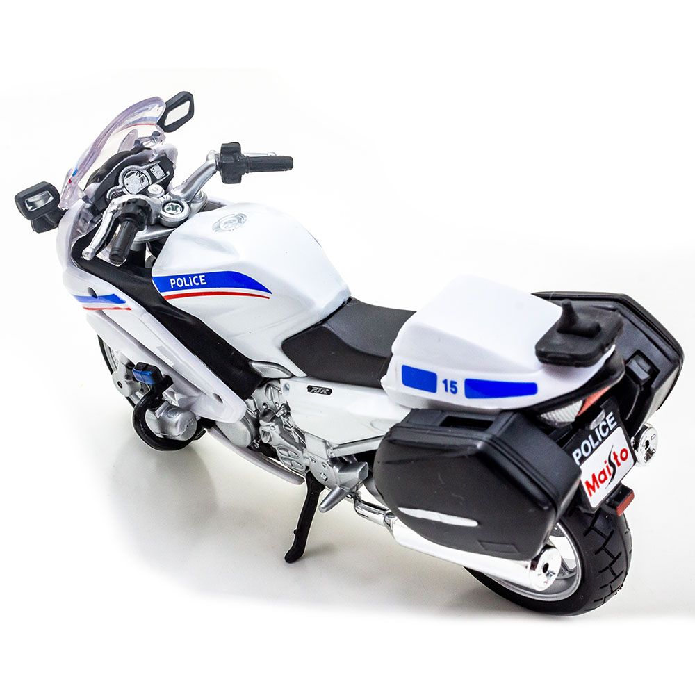 Maisto - Police Motorcycles Yamaha Fjr1300A - White