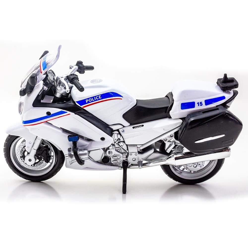 Maisto - Police Motorcycles Yamaha Fjr1300A - White