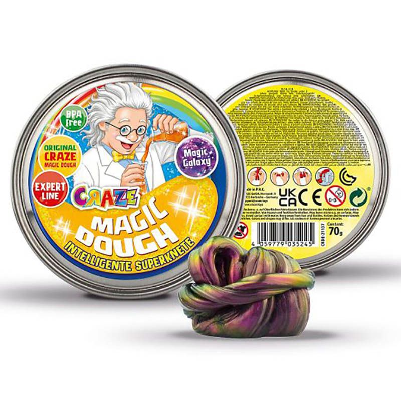 Craze - Magic Dough Expert Galaxy - Color May Vary