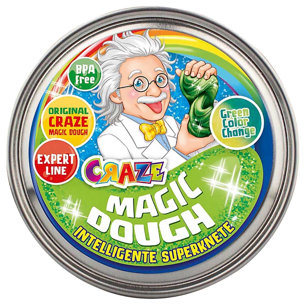 Craze Magic Dough - Expert Professor - Green Colour Change