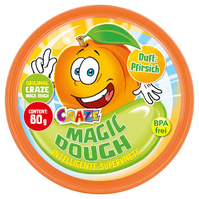 Craze - Magic Dough Expert Fantastic Fruits - 80g - Color May Vary