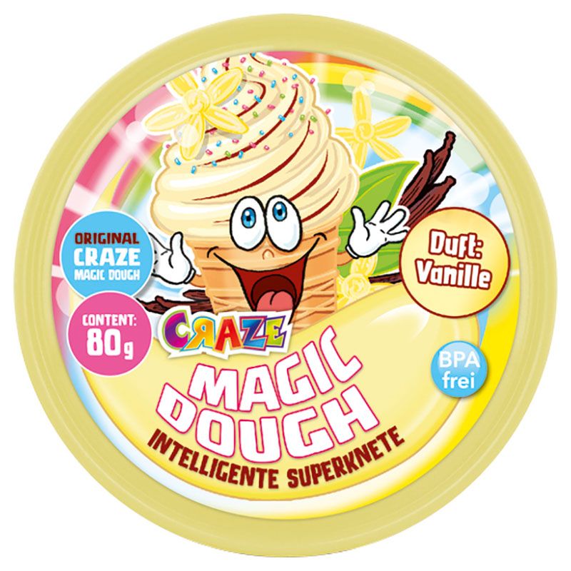 Craze - Magic Dough Expert Fantastic Fruits - 80g - Color May Vary