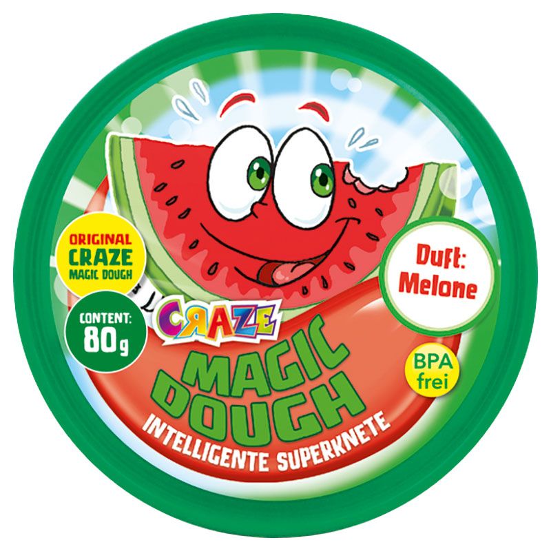 Craze - Magic Dough Expert Fantastic Fruits - 80g - Color May Vary