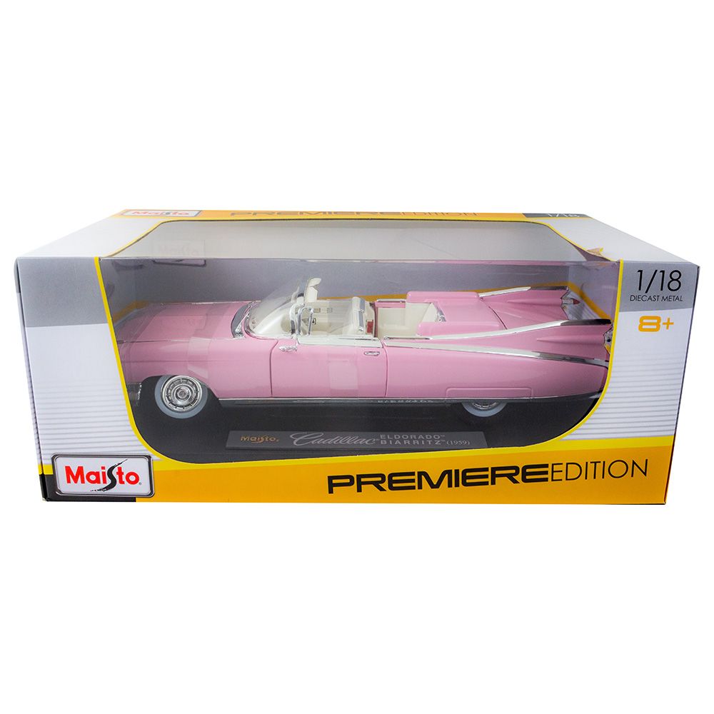 Maisto -1959 Cadillac Eldorado Biarritz - Pink