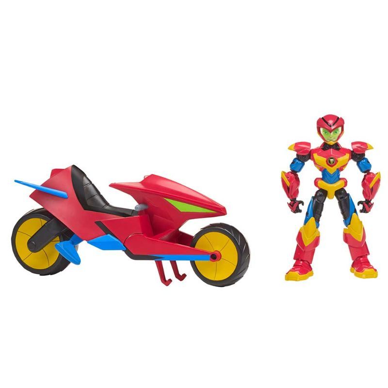 Power Players - Vehicle With Figure - Axel with Cycle